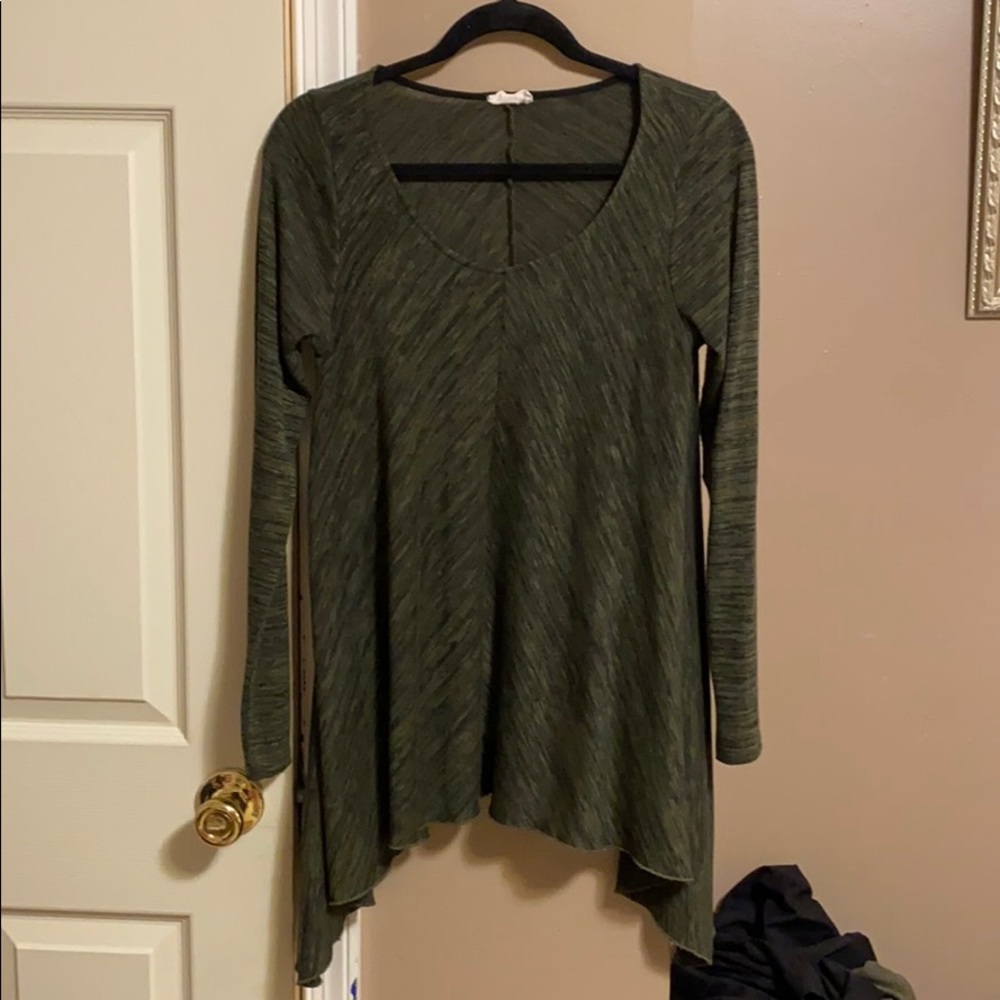 Green tunic sady & lu